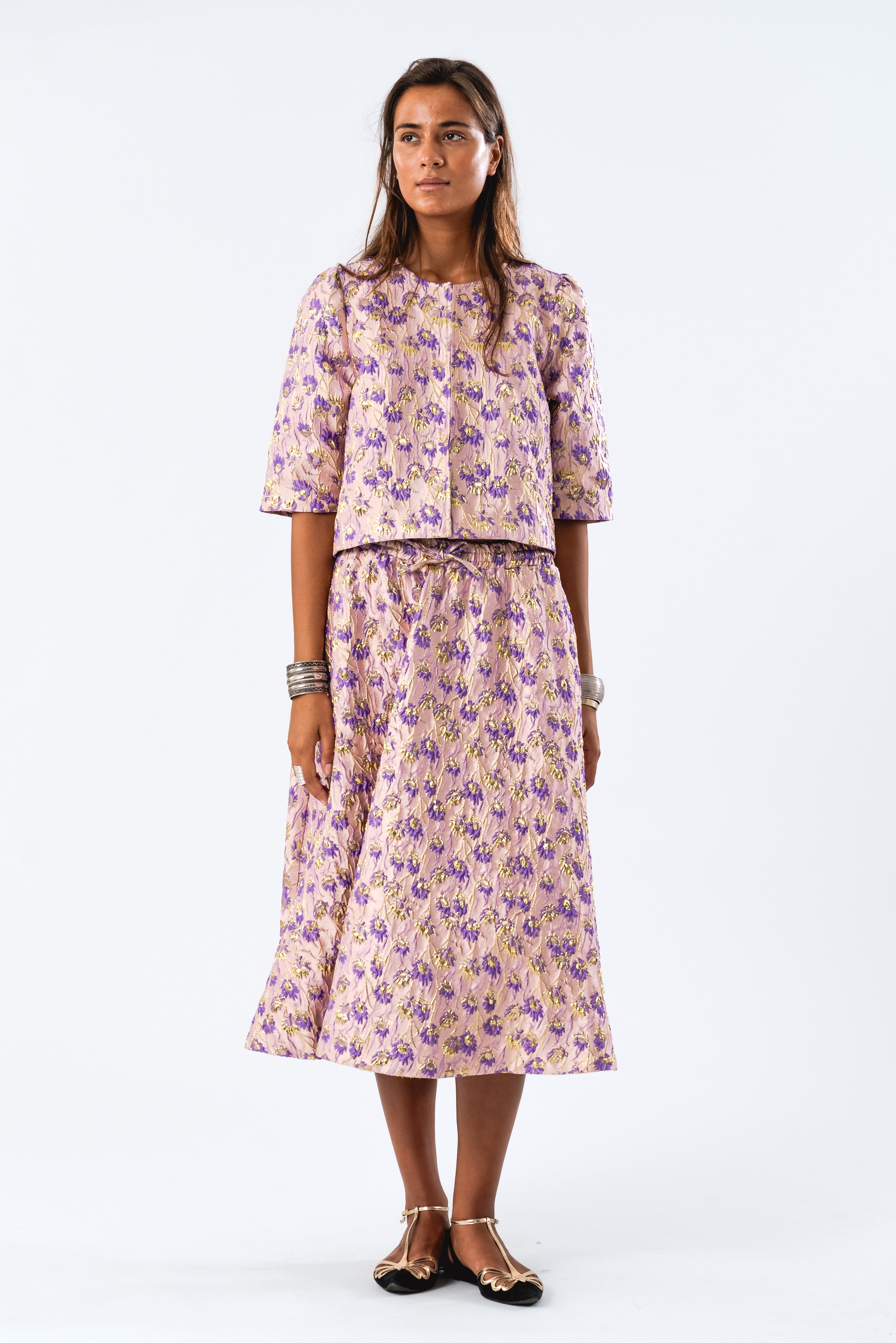 TrineLL Jacket LS - Dusty Rose