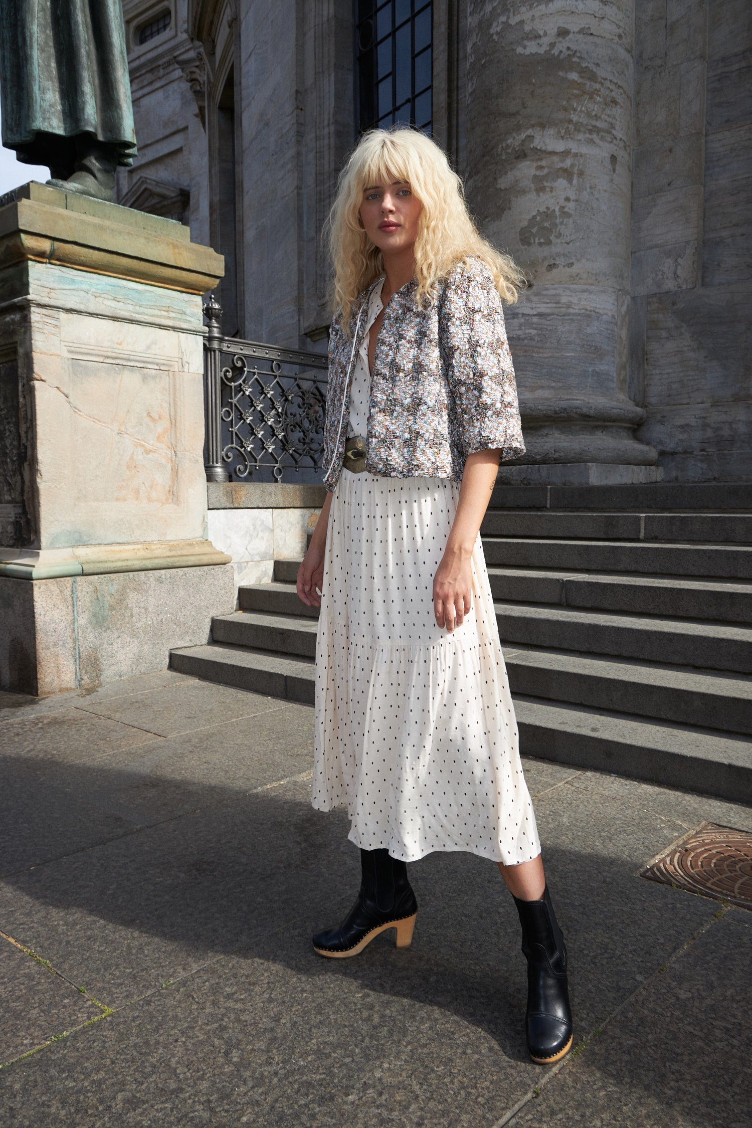 TrineLL Short Jacket 3/4 - Black