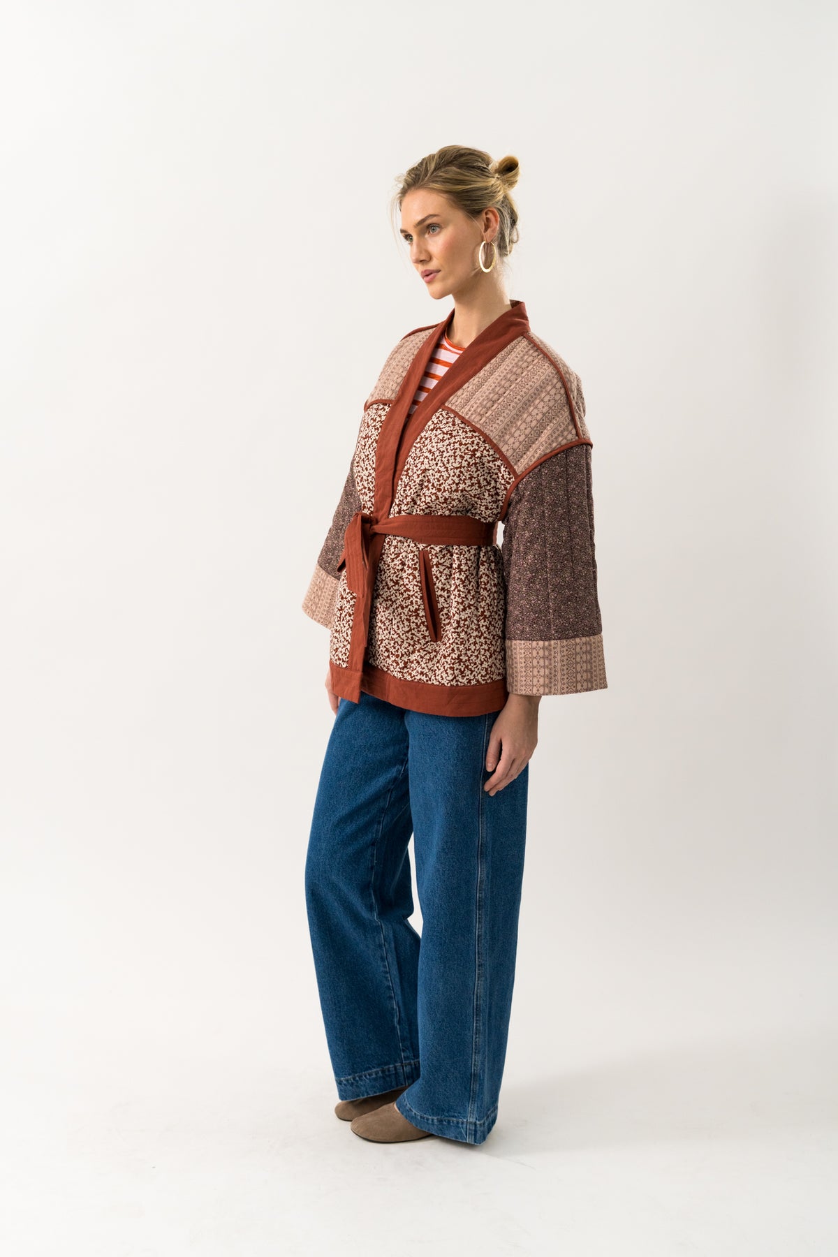 TristyLL Jacket LS - Blumenmuster