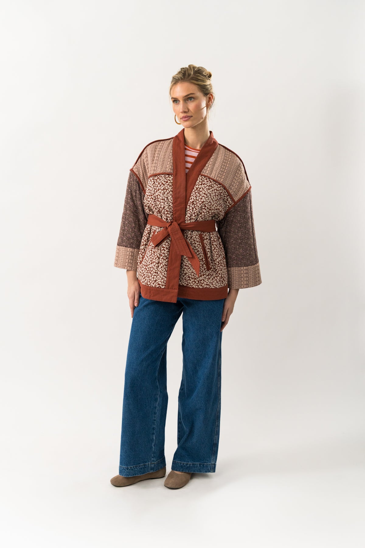 TristyLL Jacket LS - Blumenmuster