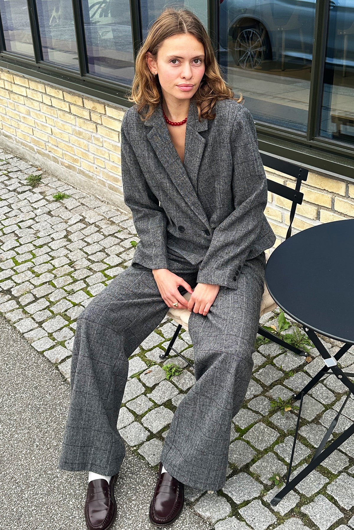Lollys Laundry TylerLL Hose Pants Grau
