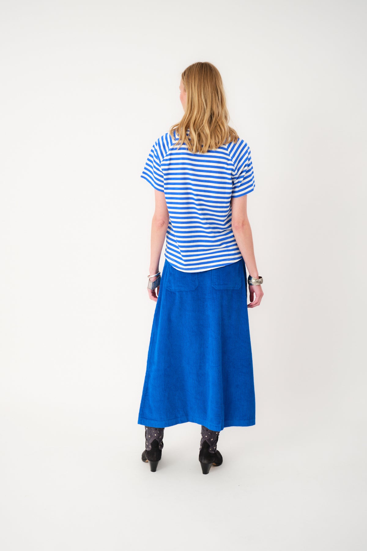 Lollys Laundry UnaLL Maxi Röcke Skirt 97 Neon Blue