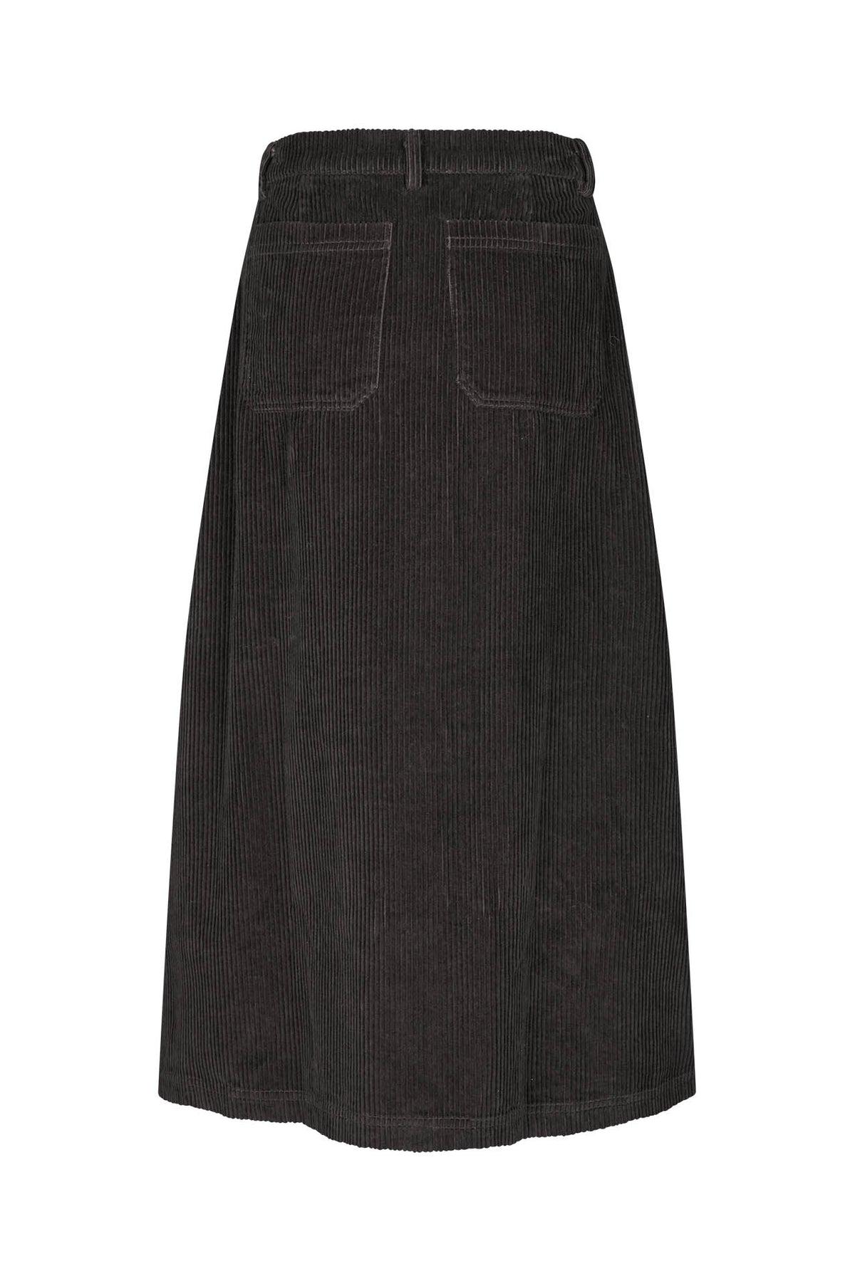 Lollys Laundry UnaLL Maxi Röcke Skirt Dunkelbraun