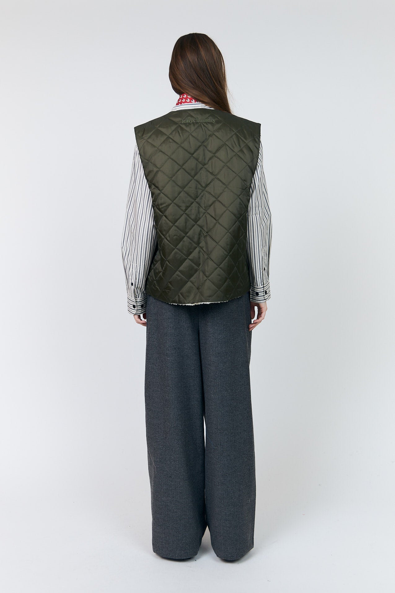 Lollys Laundry UnityLL Weste Outerwear Dunkelgrün