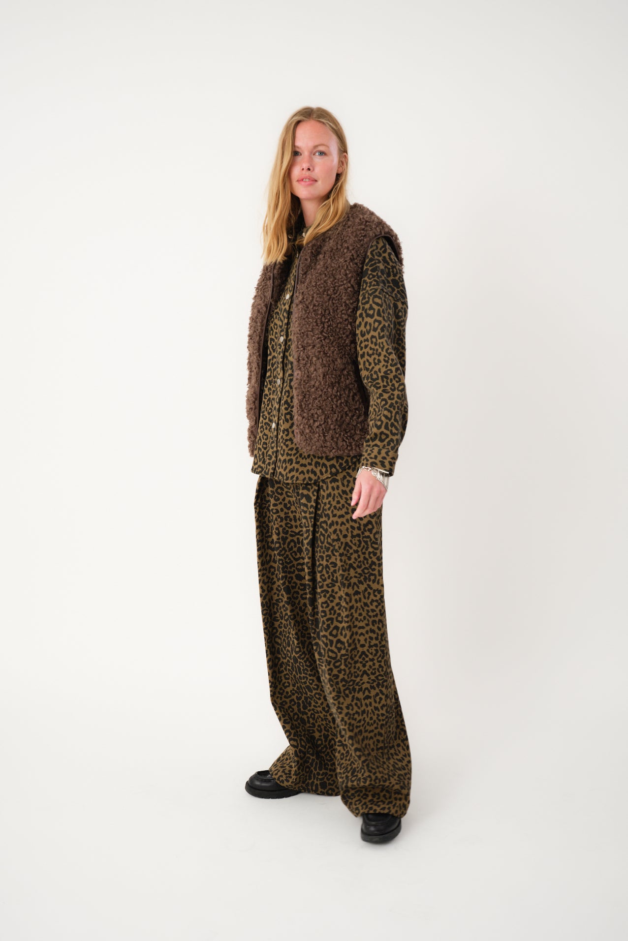 Lollys Laundry VadaLL Weste Vest 87 Dark Mokka