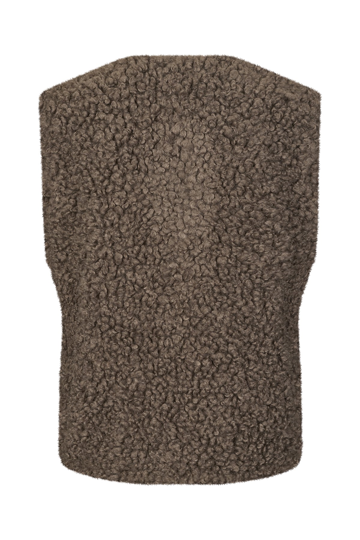 Lollys Laundry VadaLL Weste Vest Dunkelbraun