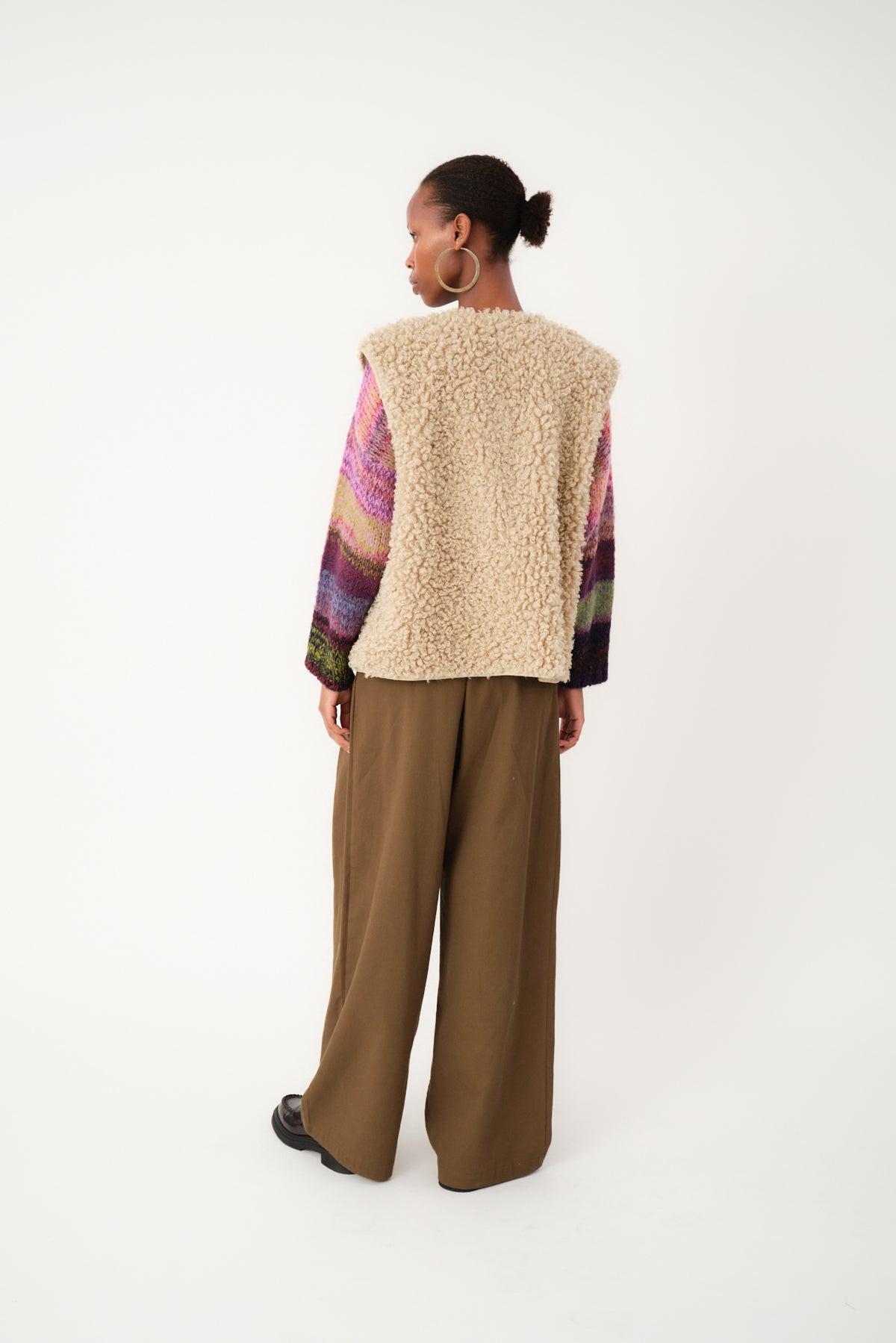 Lollys Laundry VadaLL Weste Vest Sand