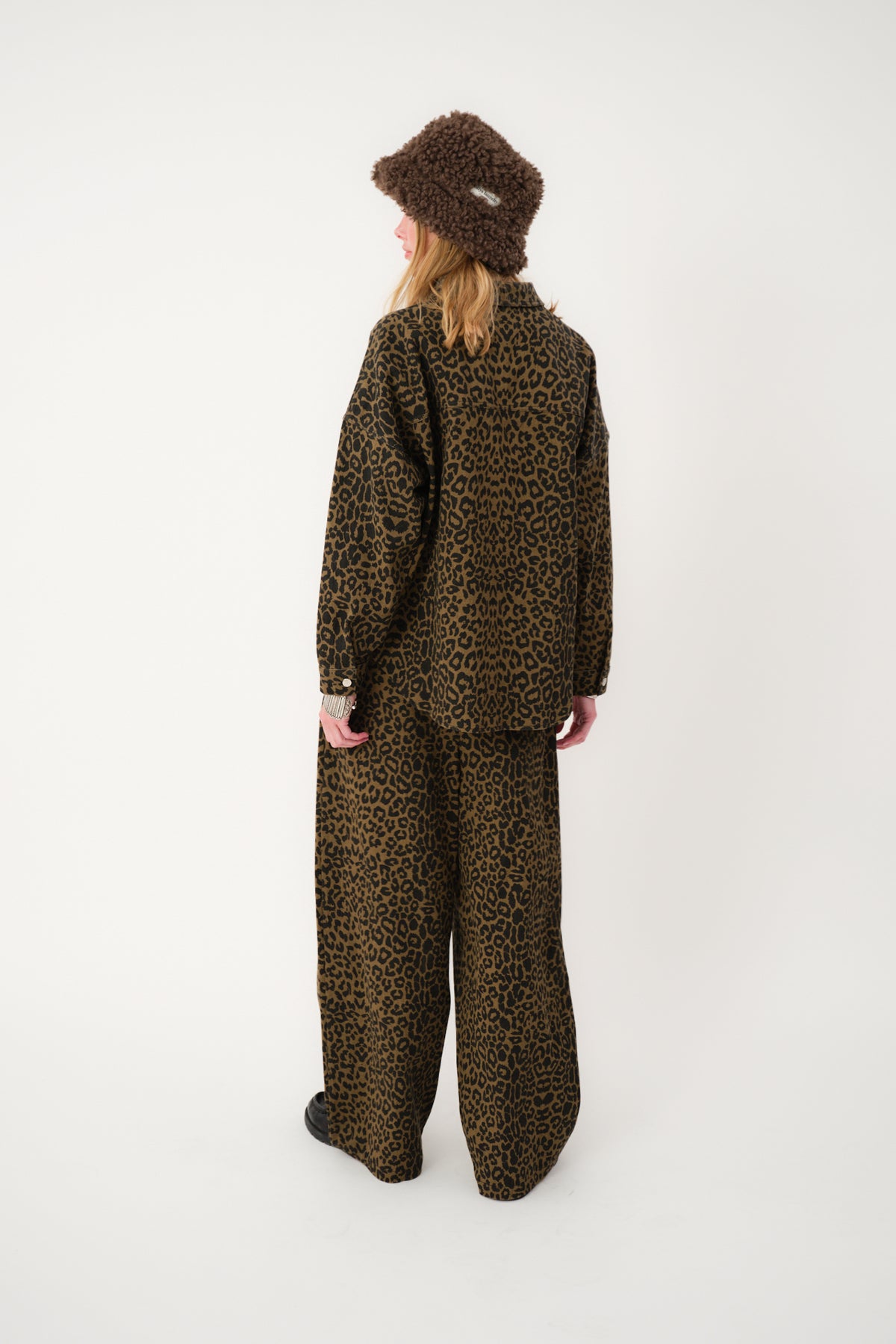 Lollys Laundry VeidaLL Hemdbluse Shirt Leopardenmuster