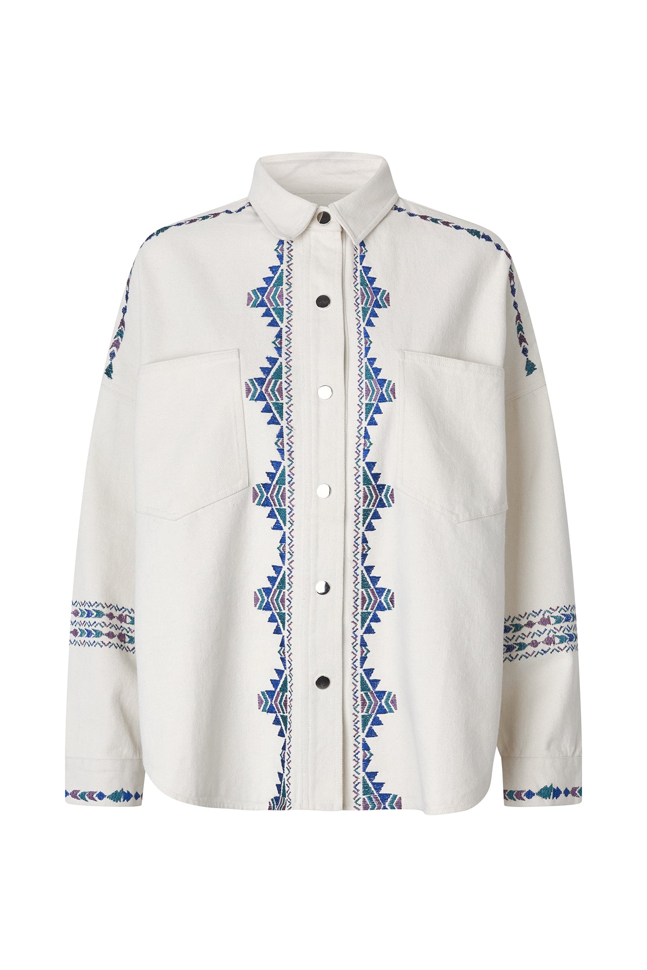 VeidaLL Hemdbluse - Creme