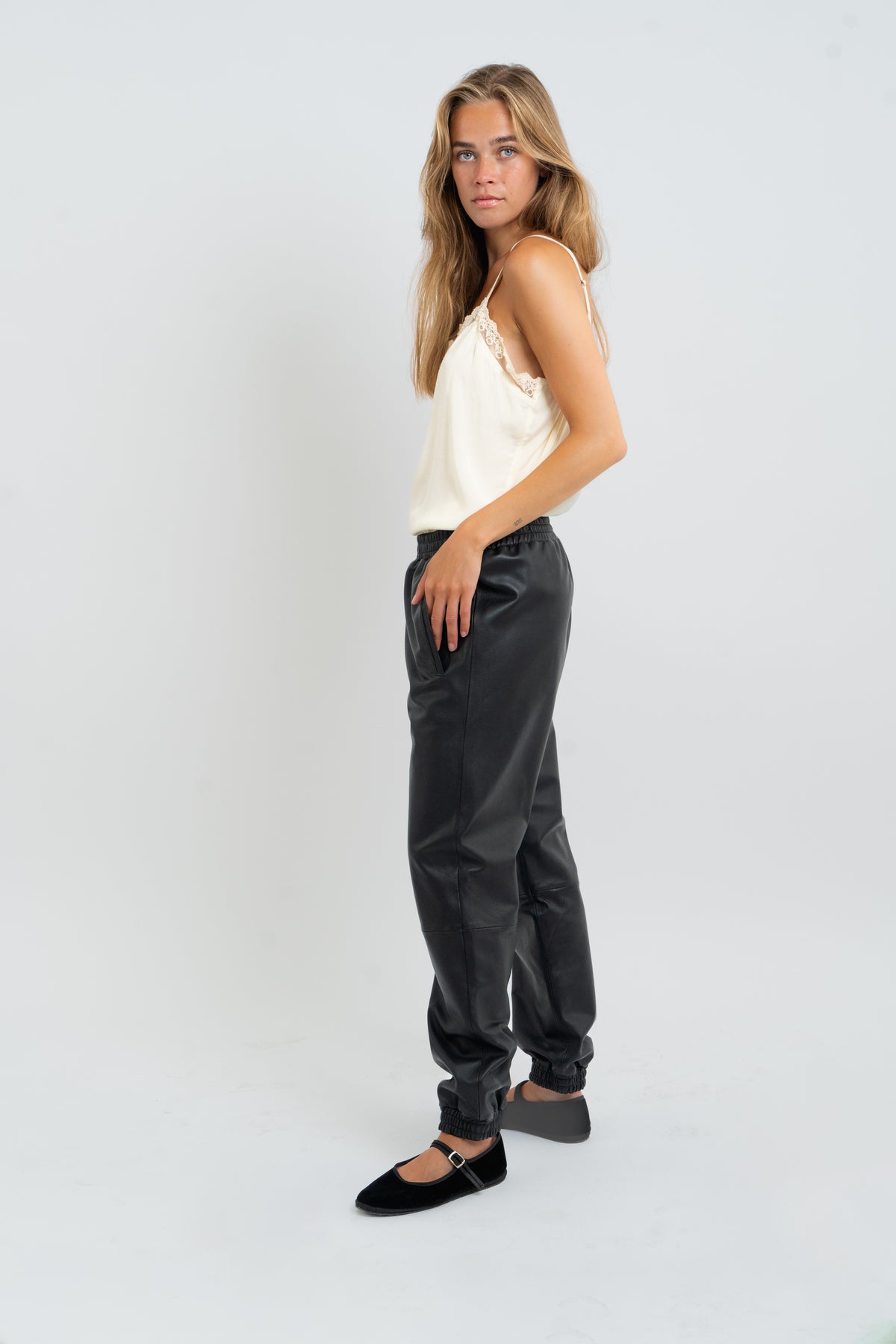 Lollys Laundry VianeLL Top SL Top Weiß
