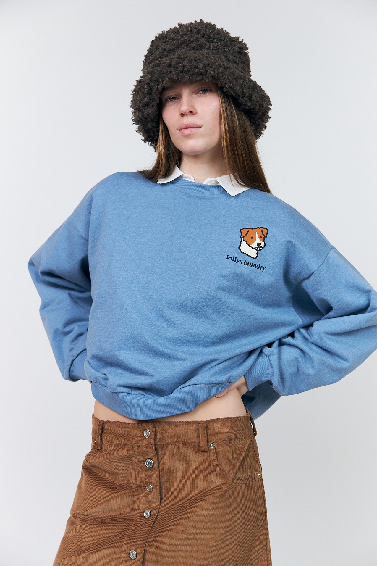 Lollys Laundry WillowLL Bucket Hat Hat Dunkelbraun