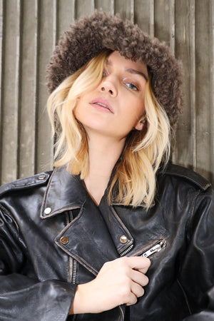 Lollys Laundry WillowLL Fischerhut Hat 87 Dark Mokka