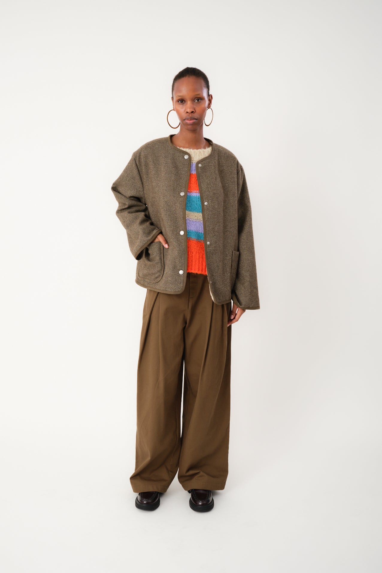 YarraLL Jacke - Dark Mokka