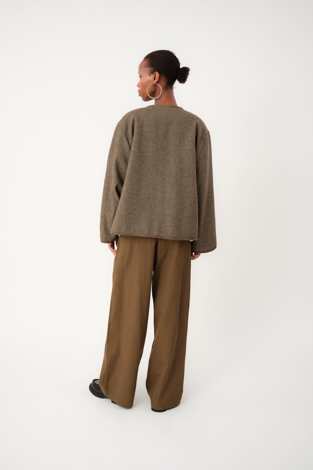 Lollys Laundry YarraLL Jacke Outerwear Dunkelbraun