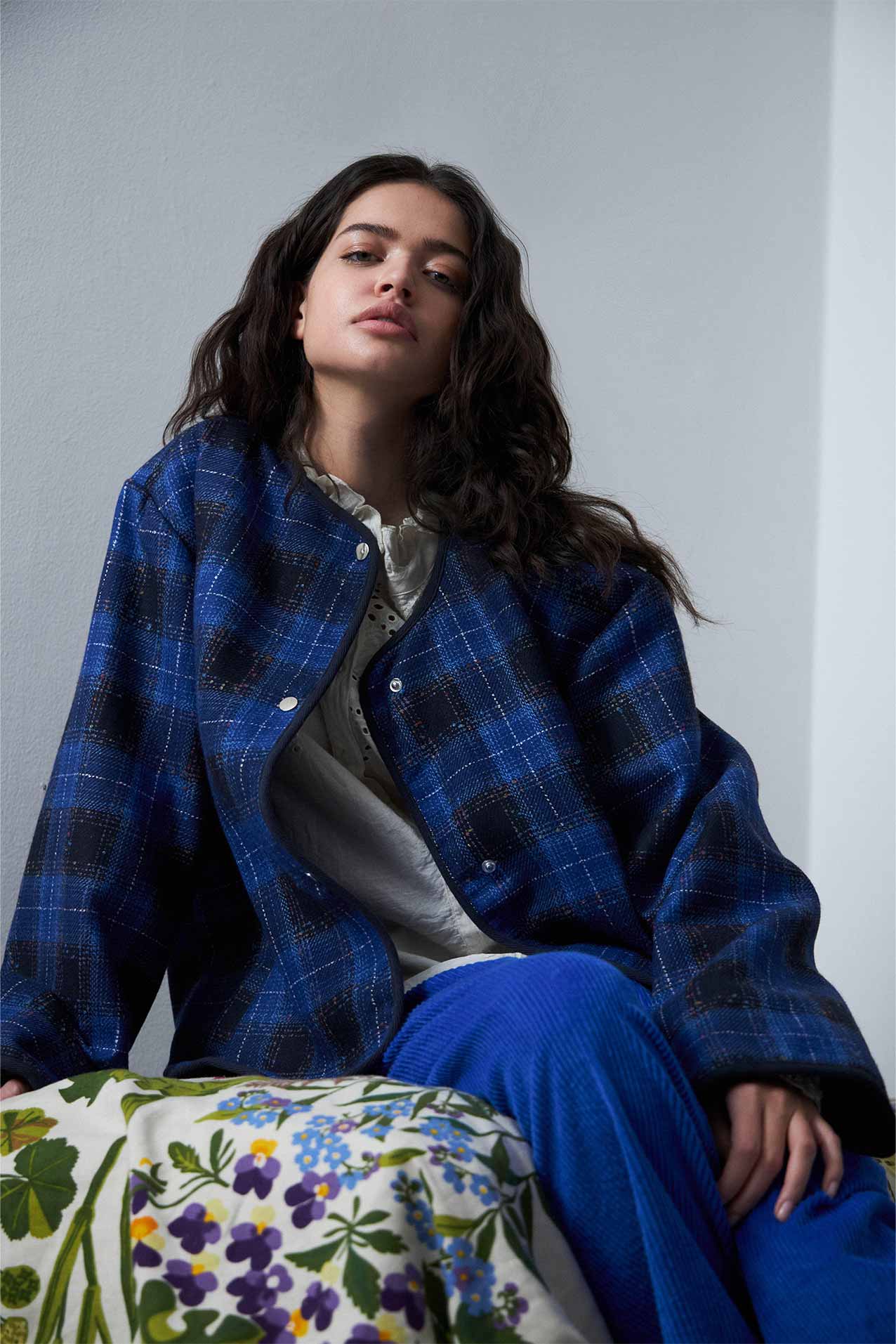 YarraLL Jacket LS - Neon Blue