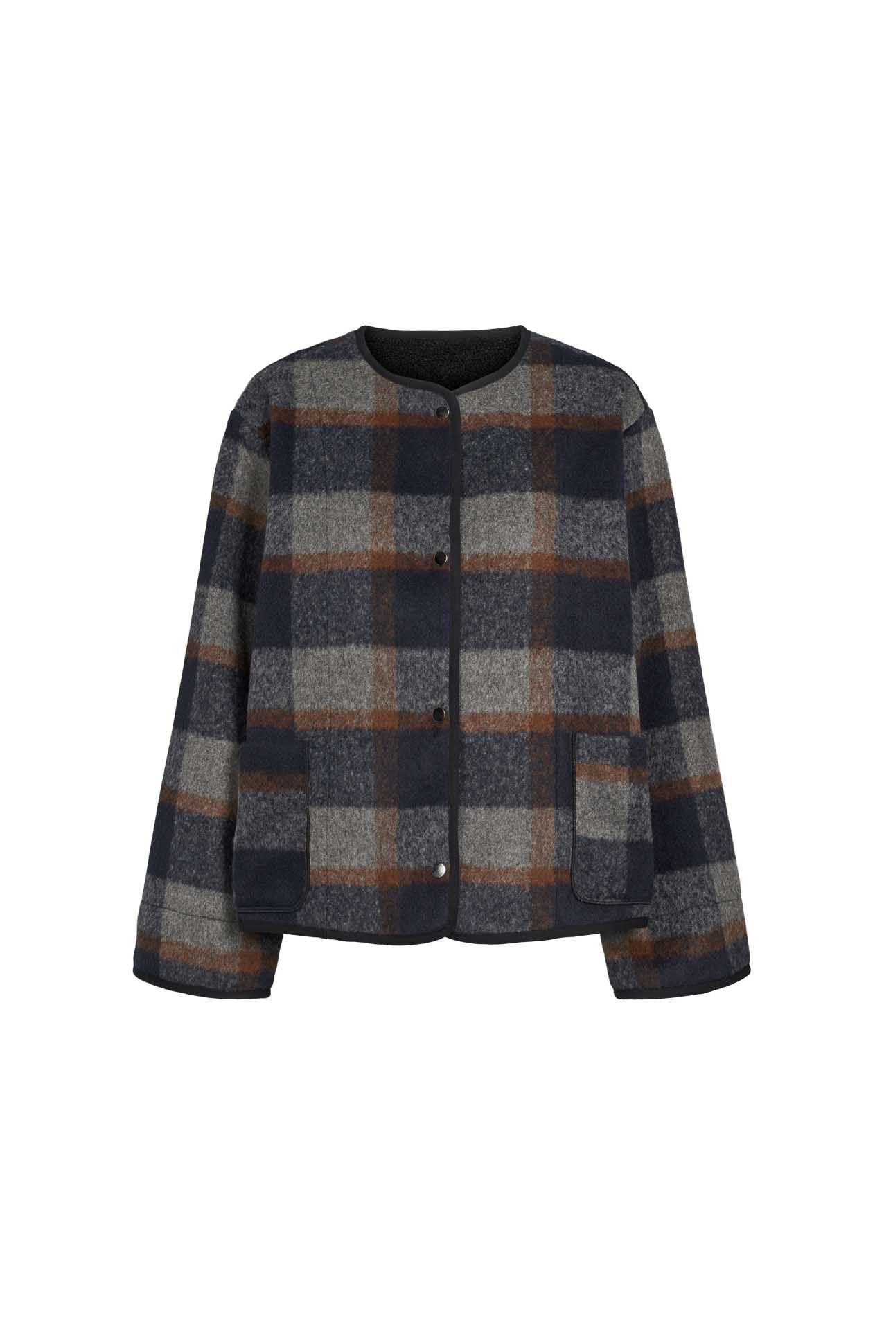 Yarra Jacket - Check Print