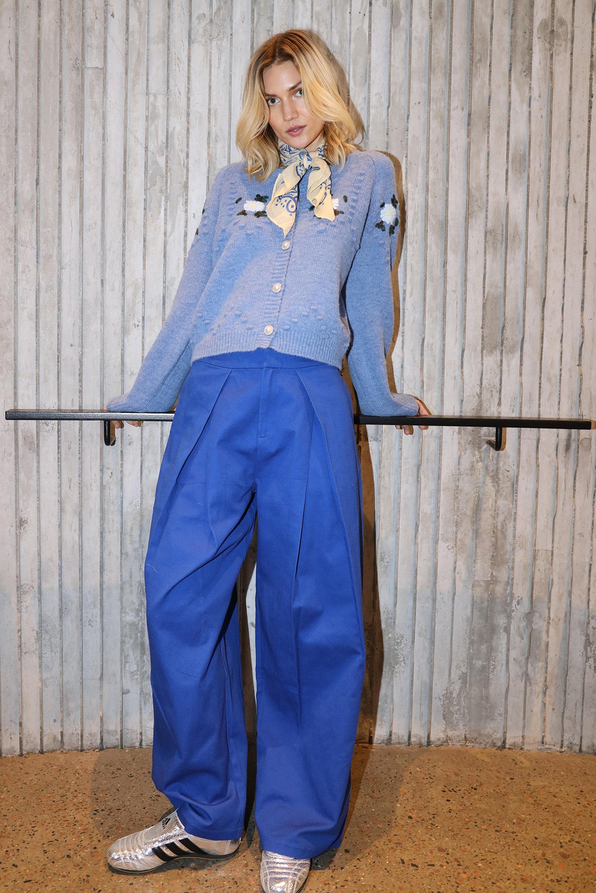 Lollys Laundry ZolaLL Hose Pants 97 Neon Blue
