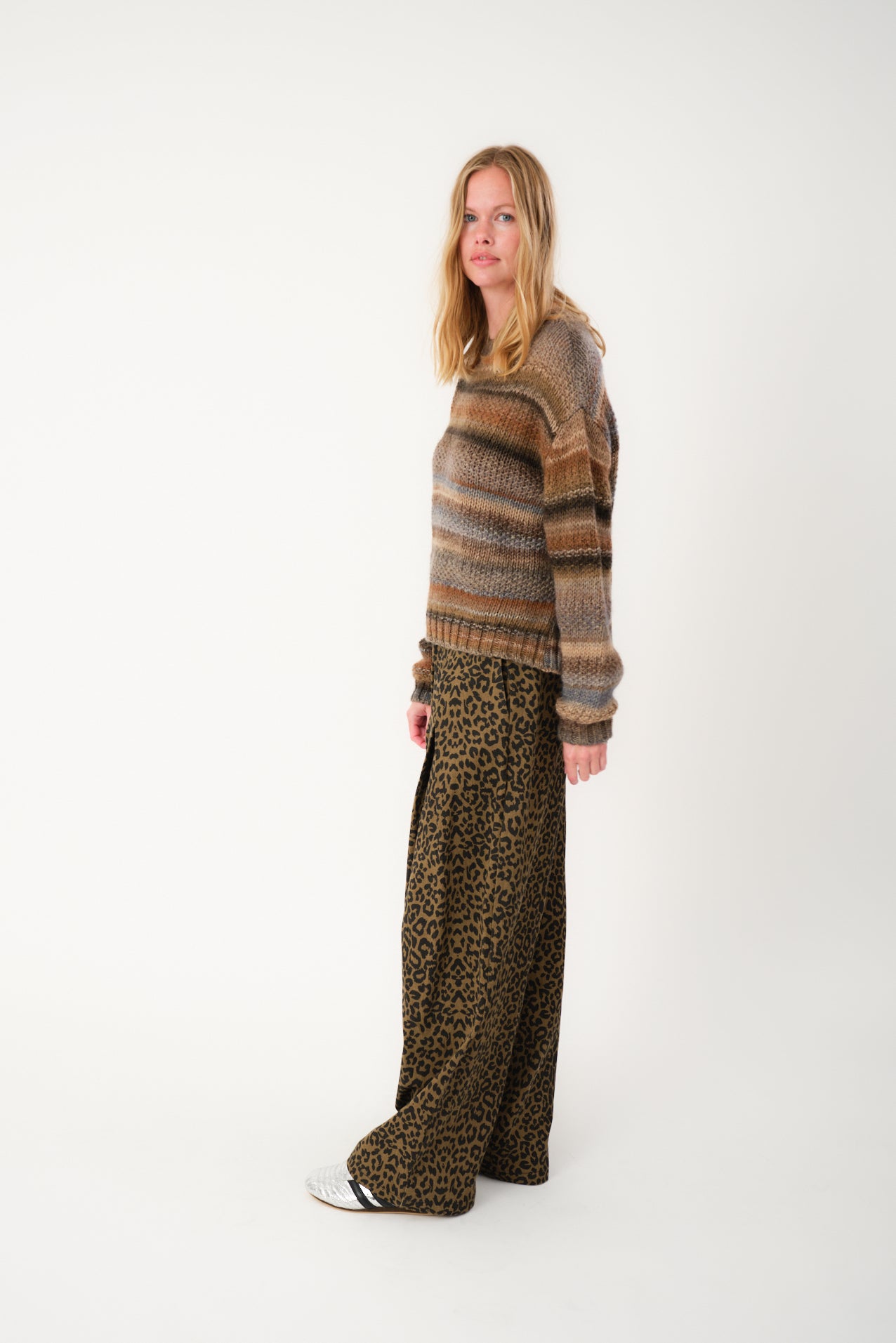Lollys Laundry ZolaLL Hose Pants Leopardenmuster