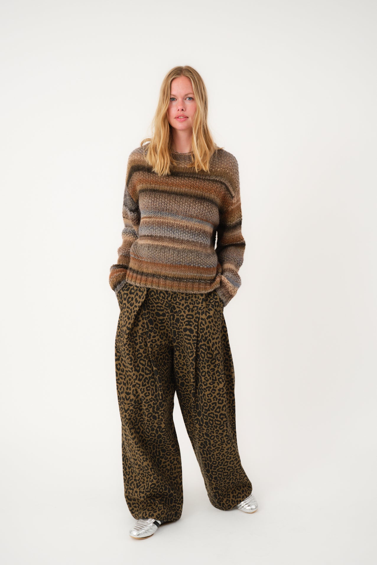Lollys Laundry ZolaLL Hose Pants Leopardenmuster