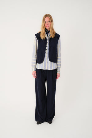 Lollys Laundry AbbeyLL Weste Vest 27 Dark Navy