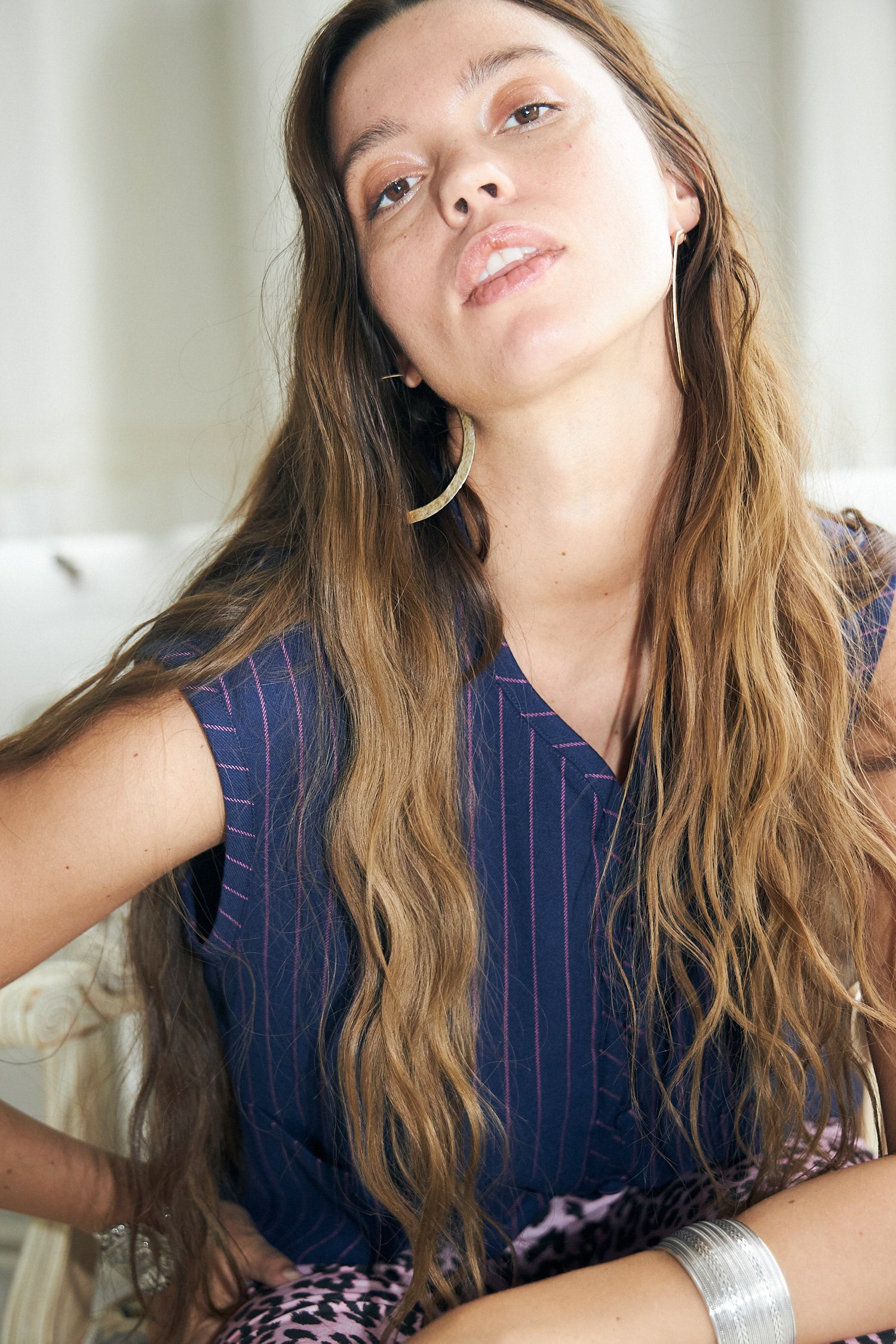 AbbeyLL Weste - Dark Navy