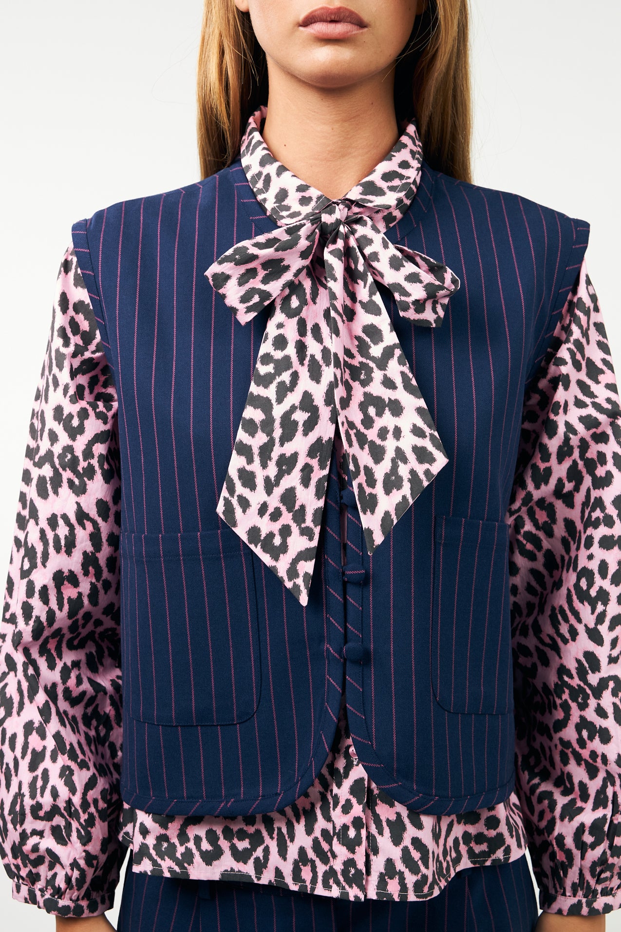 AbbeyLL Weste - Dark Navy