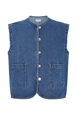 Lollys Laundry AbbeyLL Weste Vest Dunkelblau