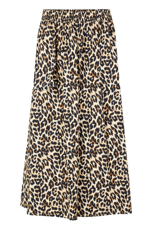 Lollys Laundry AkaneLL Maxi Rock Skirt Leopardenmuster