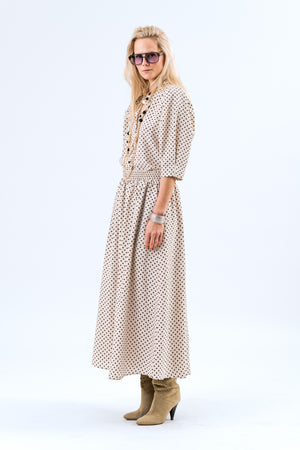 Lollys Laundry AkaneLL Maxi Rock Skirt Creme