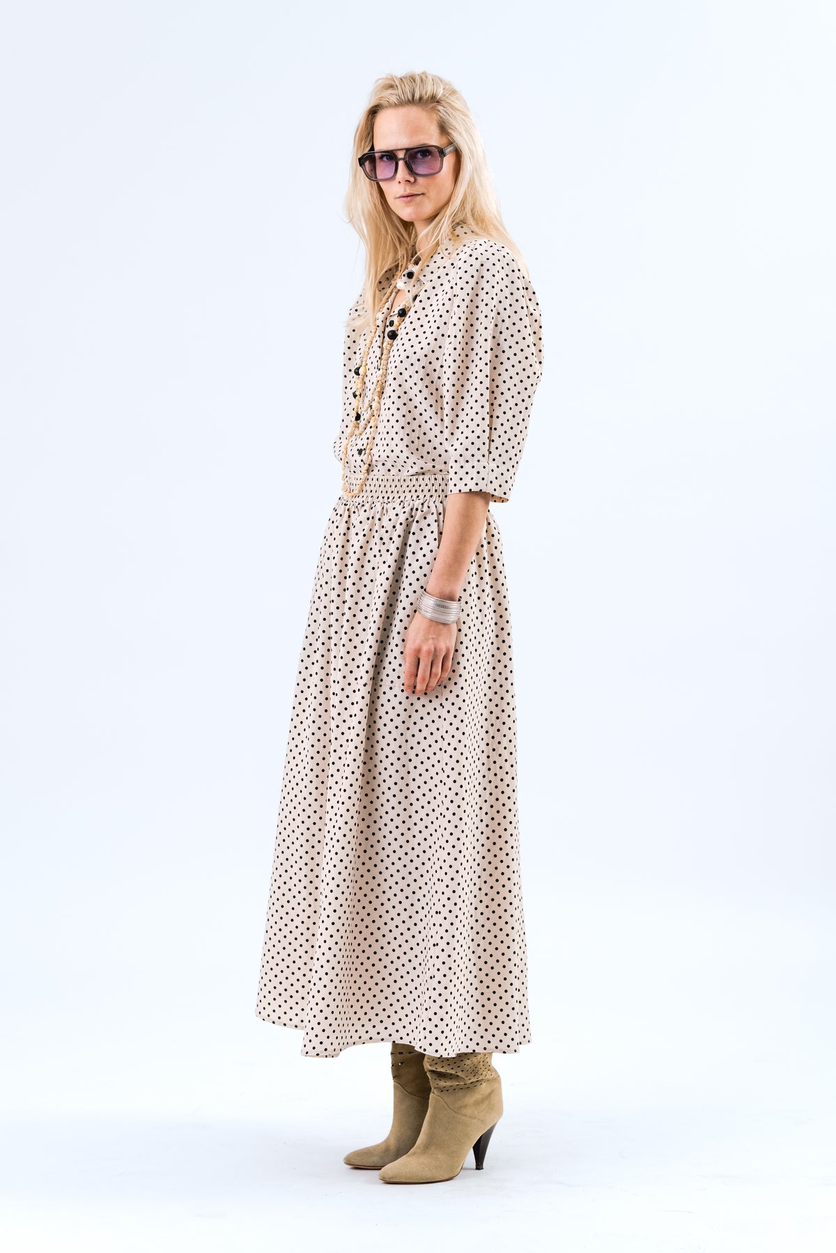 Lollys Laundry AkaneLL Maxi Rock Skirt Creme