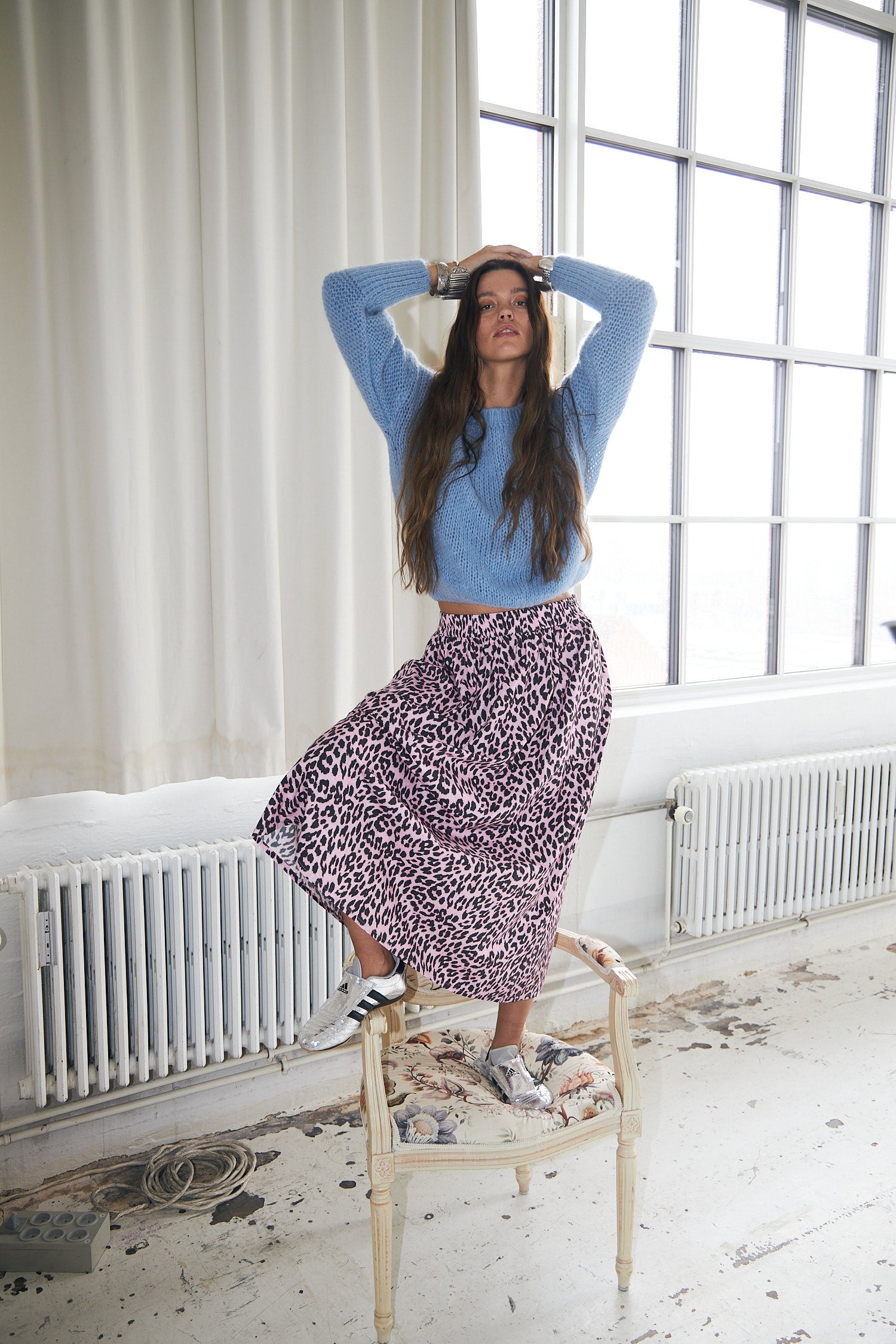 AkaneLL Maxi Rock - Light Pink