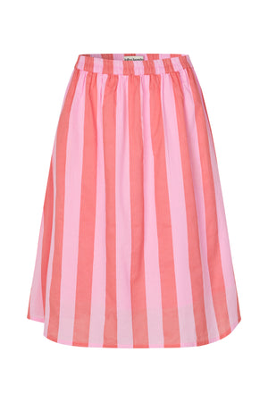 Lollys Laundry AkaneLL Midi Rock Skirt Rosa