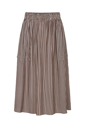 Lollys Laundry AkaneLL Midi Rock Skirt 08 Beige