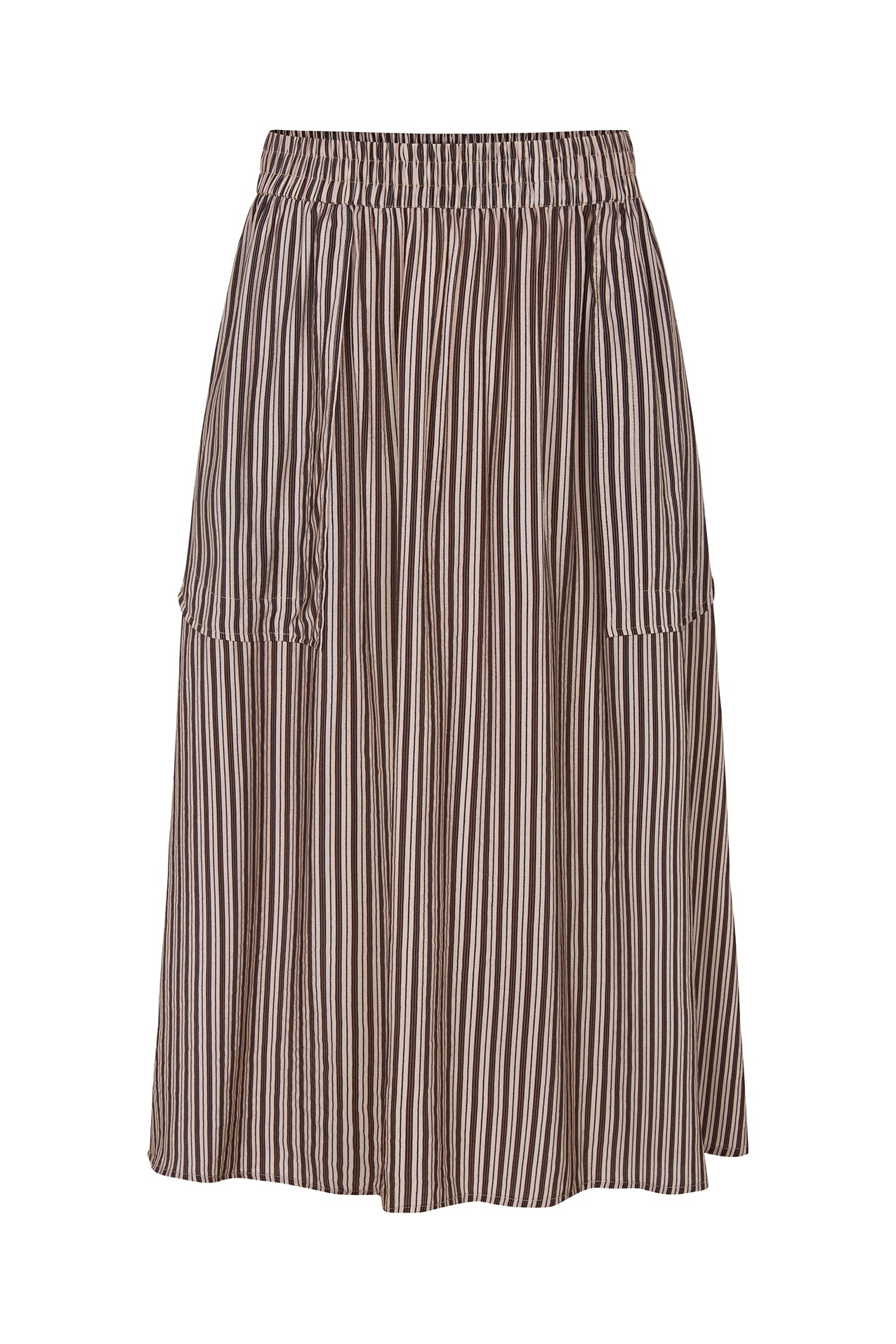 Lollys Laundry AkaneLL Midi Rock Skirt 08 Beige
