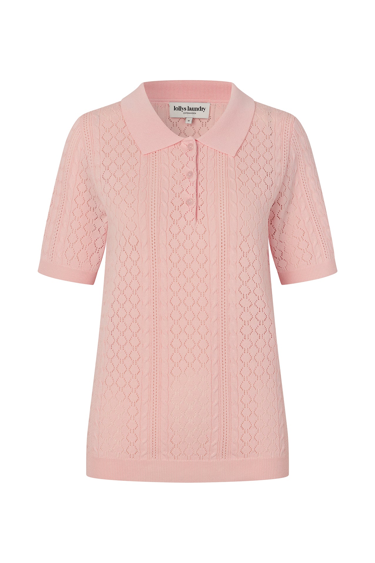 AlaiaLL Strickpolo - Rosa