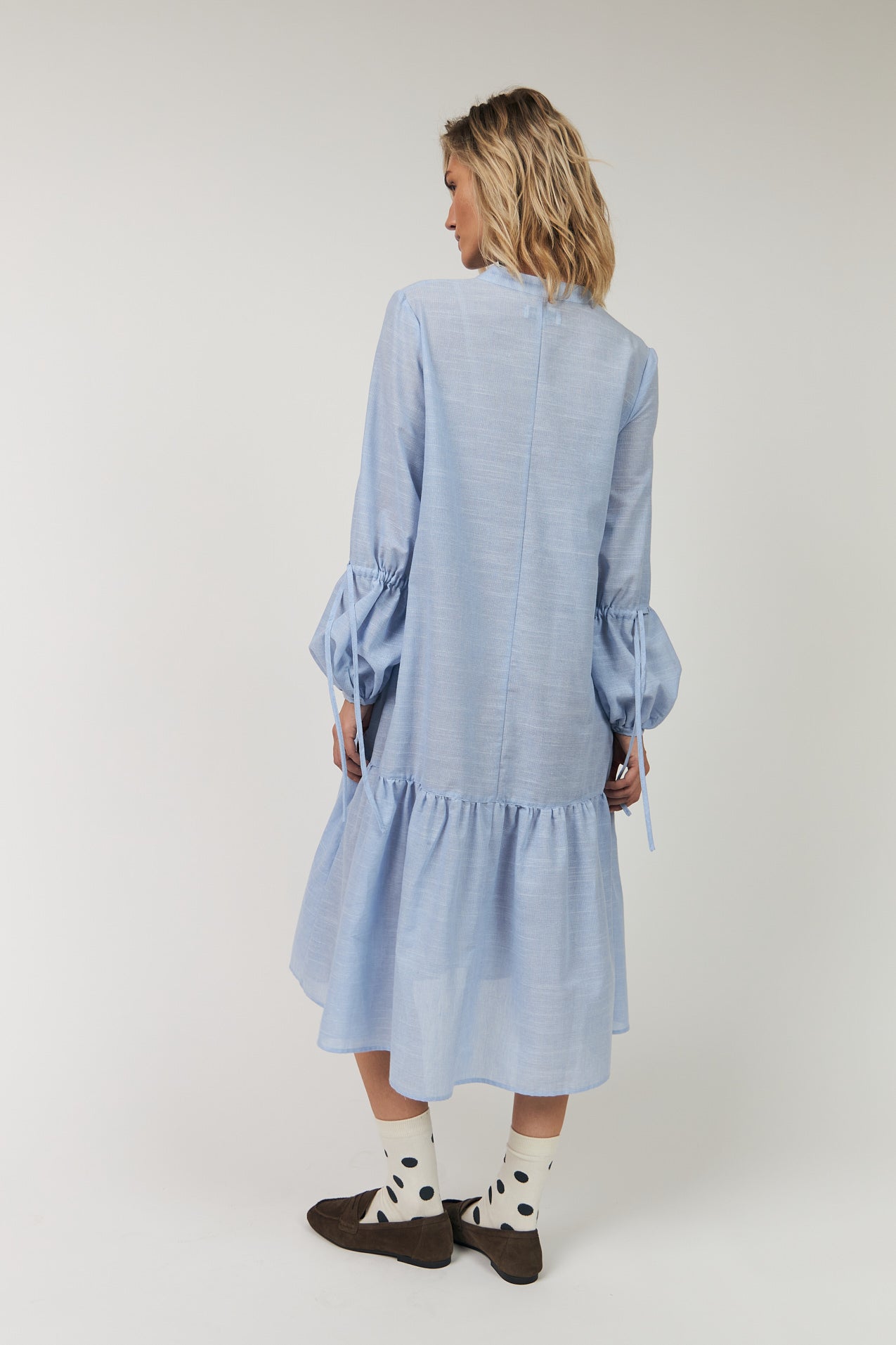 Lollys Laundry AlannaLL Maxi Kleid Dress 22 Light Blue