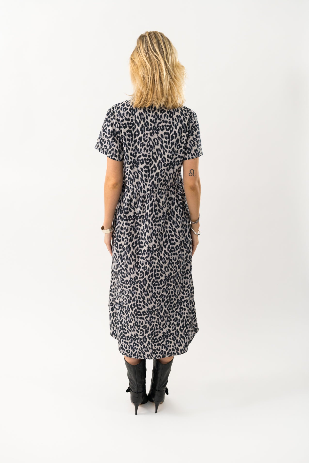 Lollys Laundry AliyaLL Maxi Dress SS Dress 72 Leopard Print