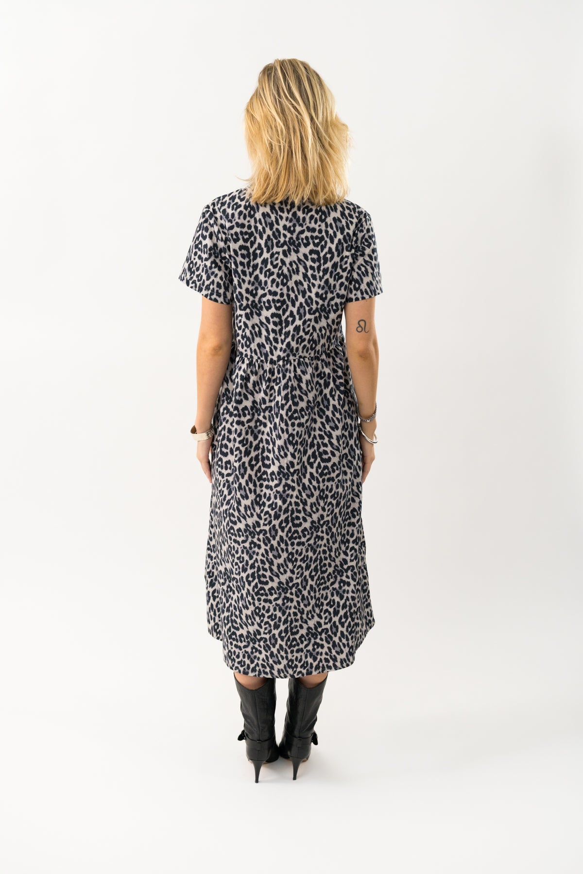 Lollys Laundry AliyaLL Maxi Kleid Dress Leopardenmuster