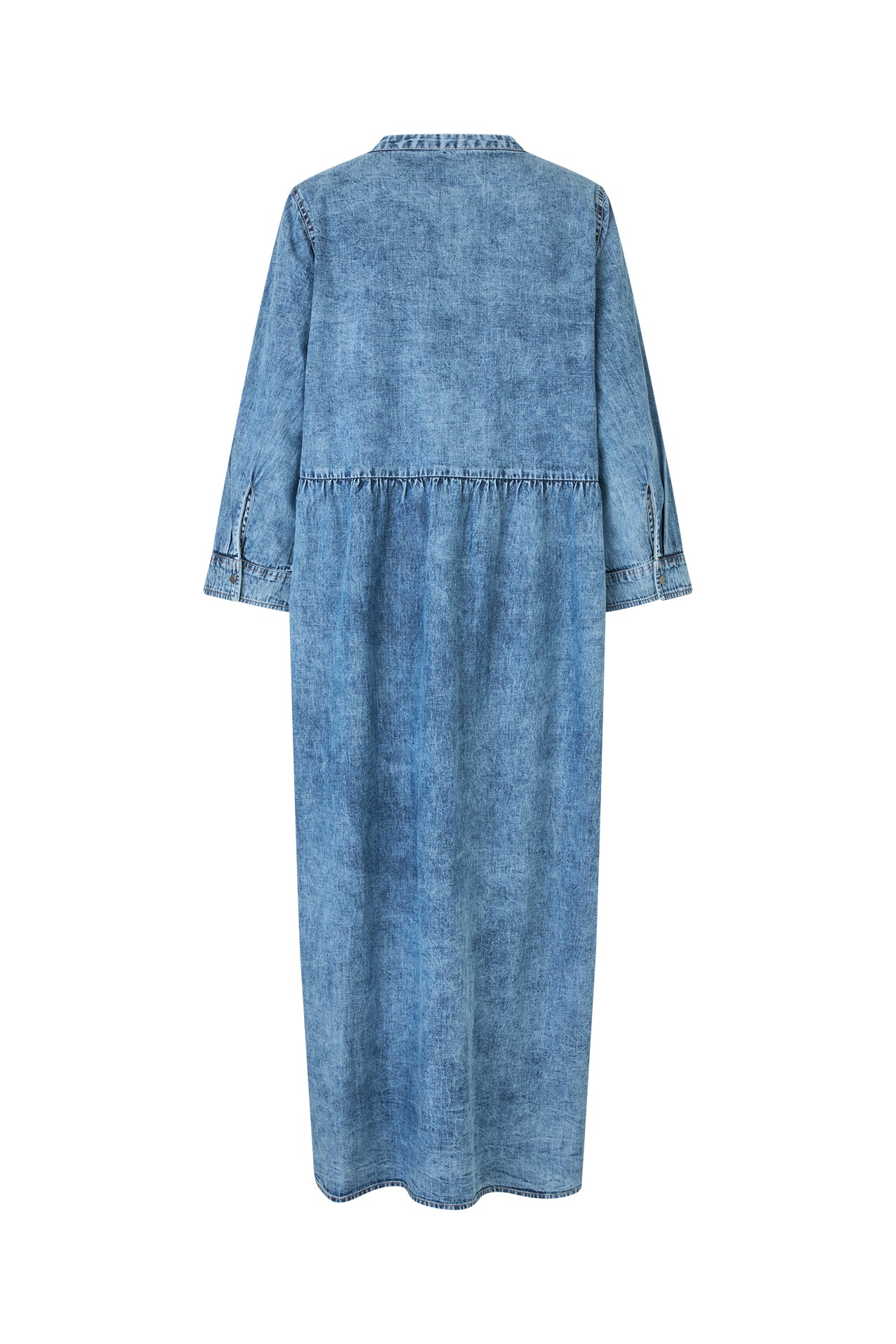 Lollys Laundry AliyaLL Maxi Kleid Dress 100 Washed Denim