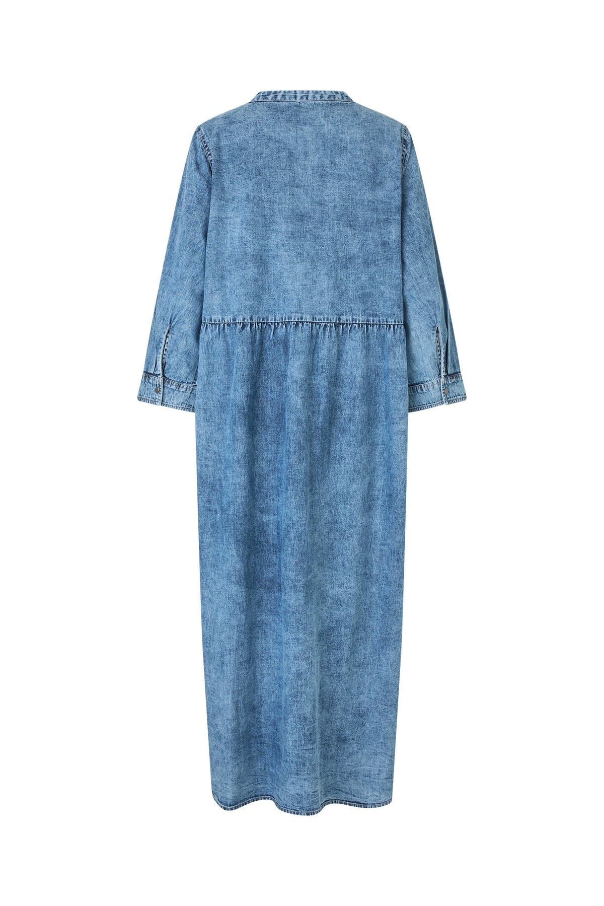 Lollys Laundry AliyaLL Maxi Kleid Dress Blaues Denim