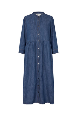 Lollys Laundry AliyaLL Maxi Kleid Dress Dunkelblau
