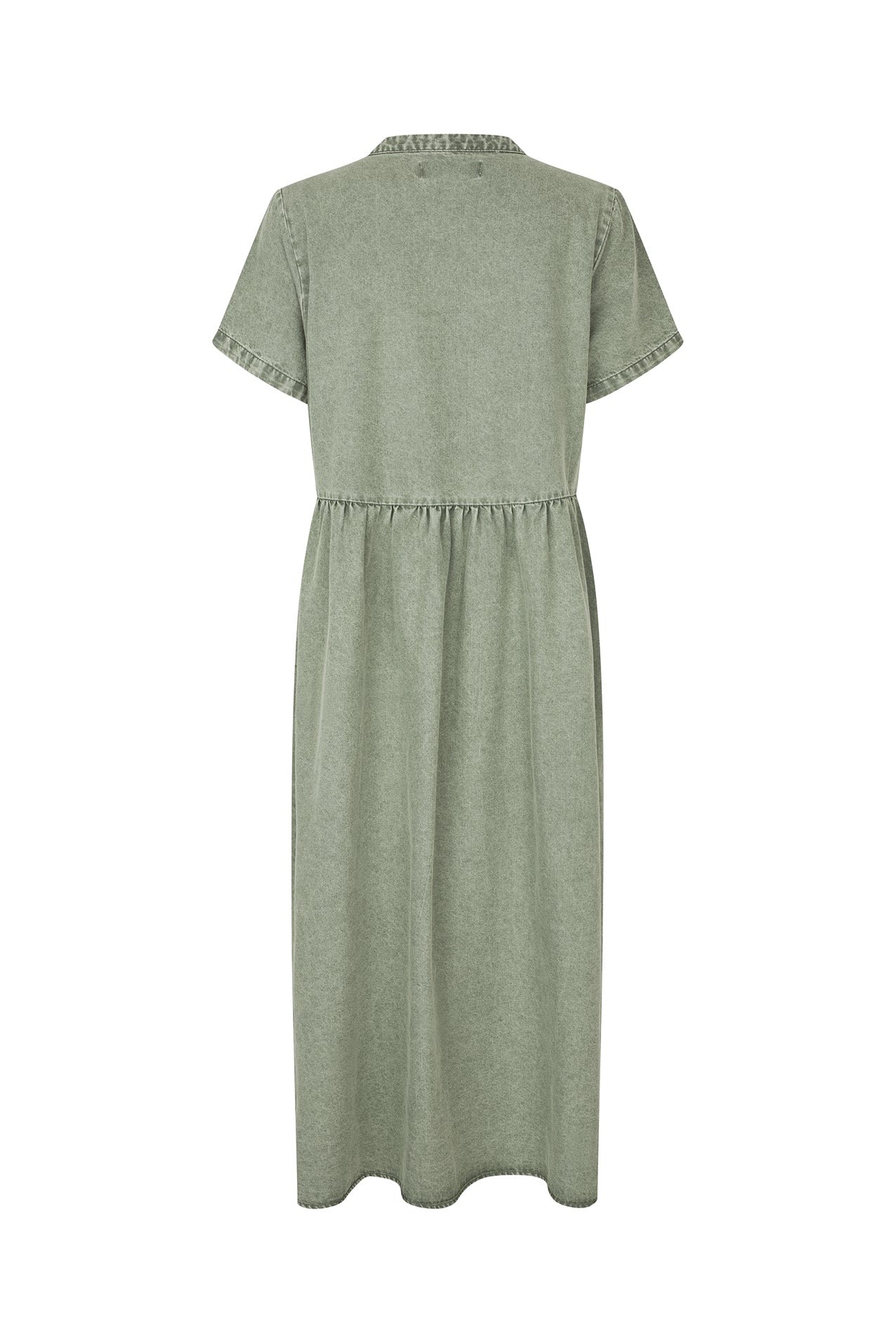 Lollys Laundry AliyaLL Midi Kleid Dress Gedämpftes Grün