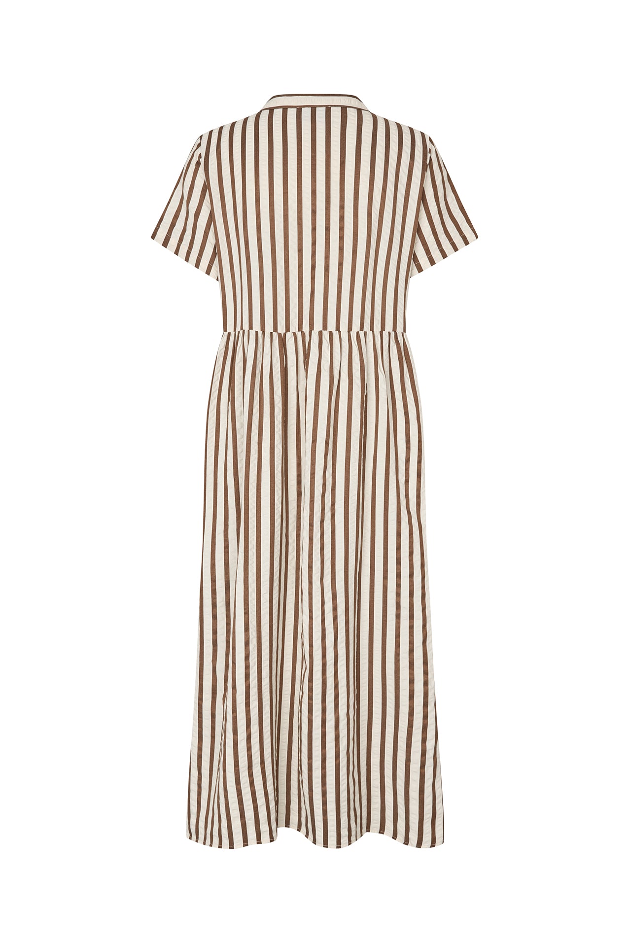 Lollys Laundry AliyaLL Midi Kleid Dress Dunkelbraun