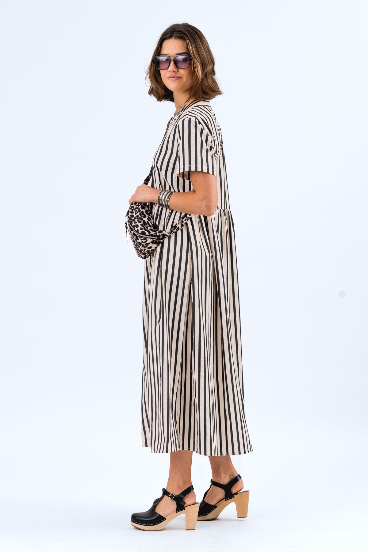 Lollys Laundry AliyaLl Maxi Kleid Dress Streifen