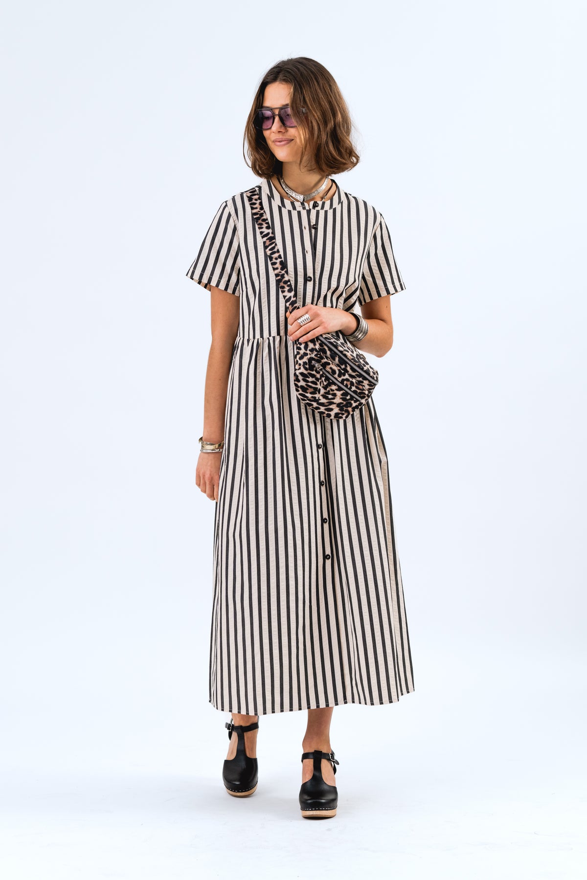 Lollys Laundry AliyaLl Maxi Kleid Dress Streifen