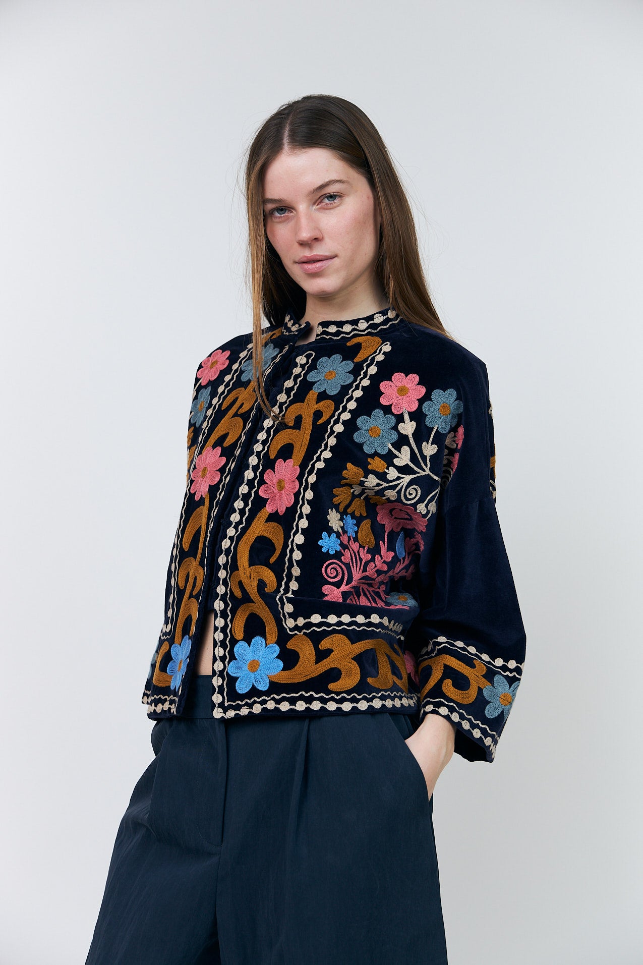 Lollys Laundry AmbyLL Jacke Jacket Dunkelblau