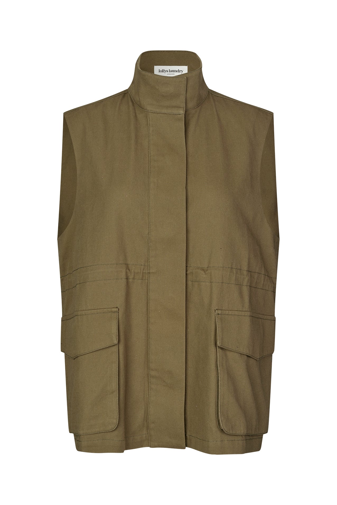 Lollys Laundry AmiLL Weste Vest 49 Dusty Green
