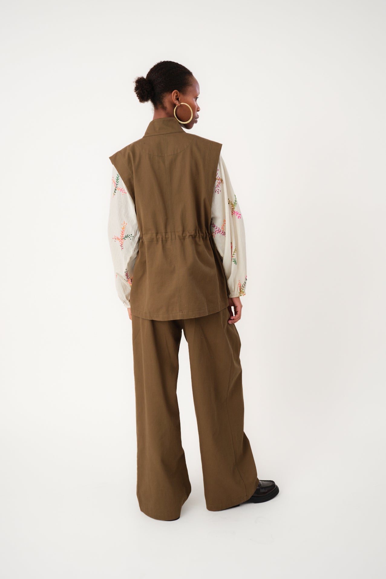 Lollys Laundry AmiLL Weste Vest 49 Dusty Green