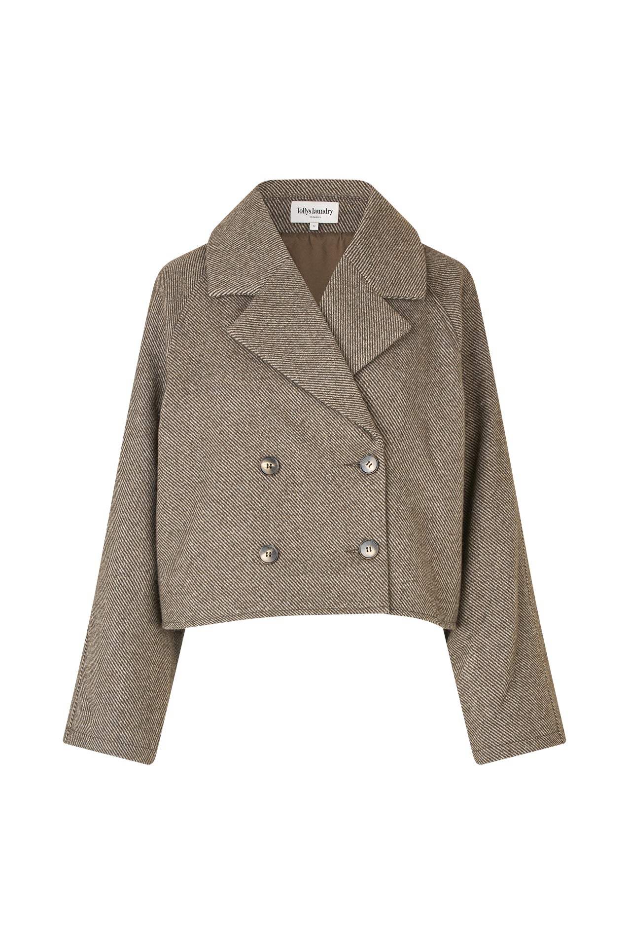 Lollys Laundry AmiriLL Kurze Jacke Blazer 87 Dark Mokka