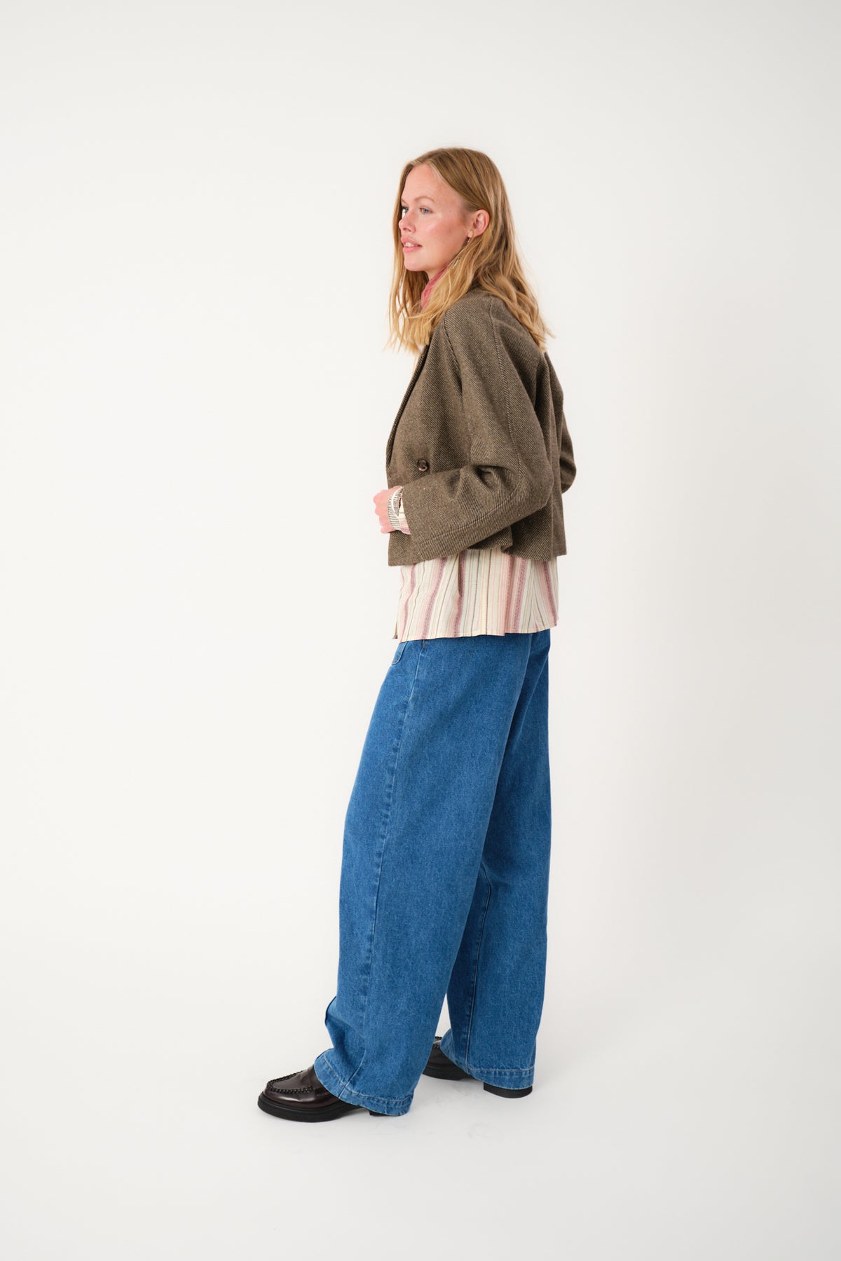 Lollys Laundry AmiriLL Kurze Jacke Blazer Dunkelbraun